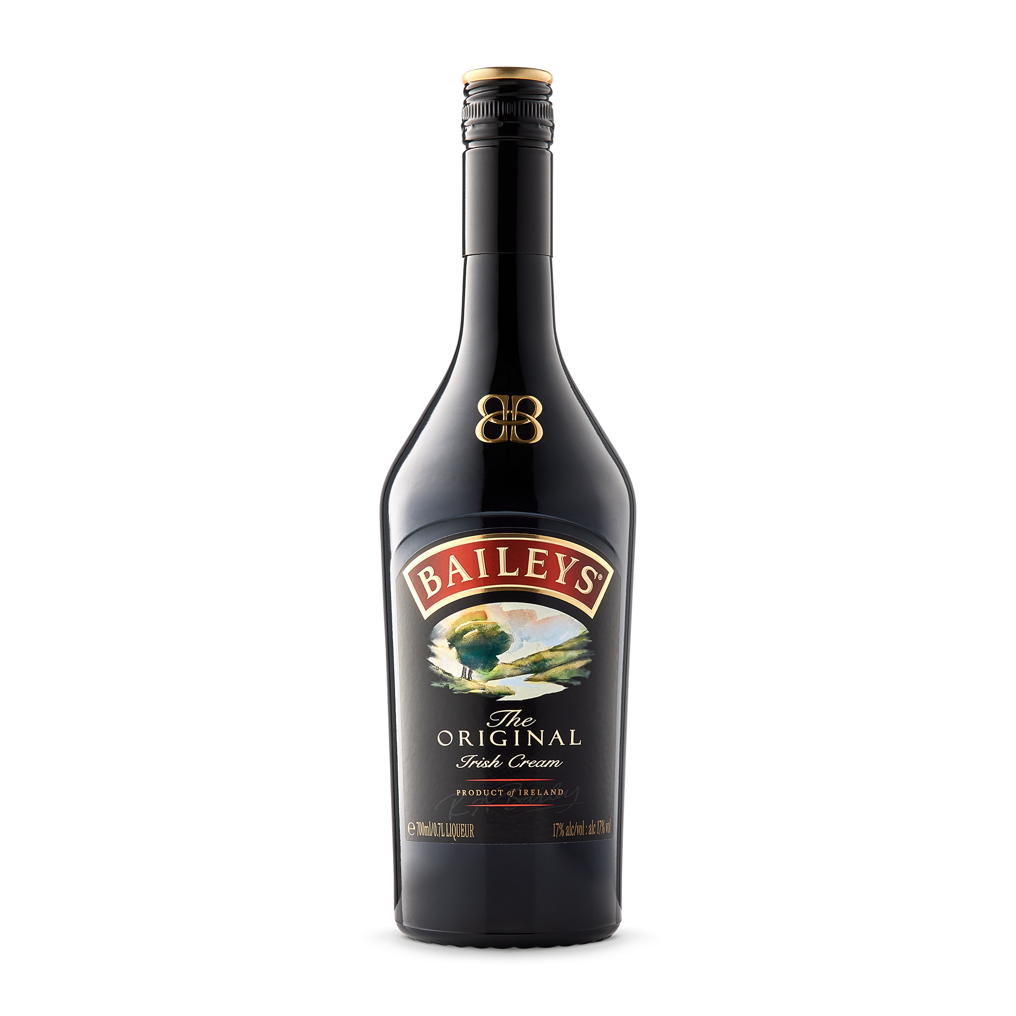 Bailey's Irish Cream likør i personlig trækasse