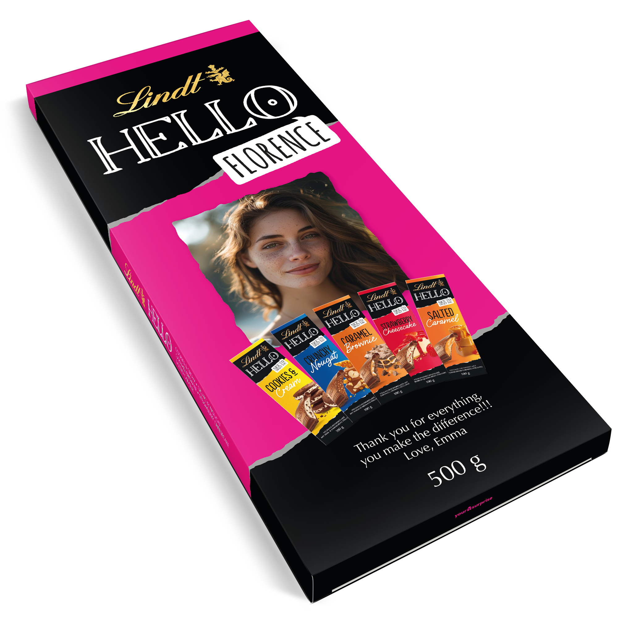 Tavoletta di cioccolato XL Lindt Hello