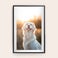 Personalised photo print with frame Personalised photo print with frame