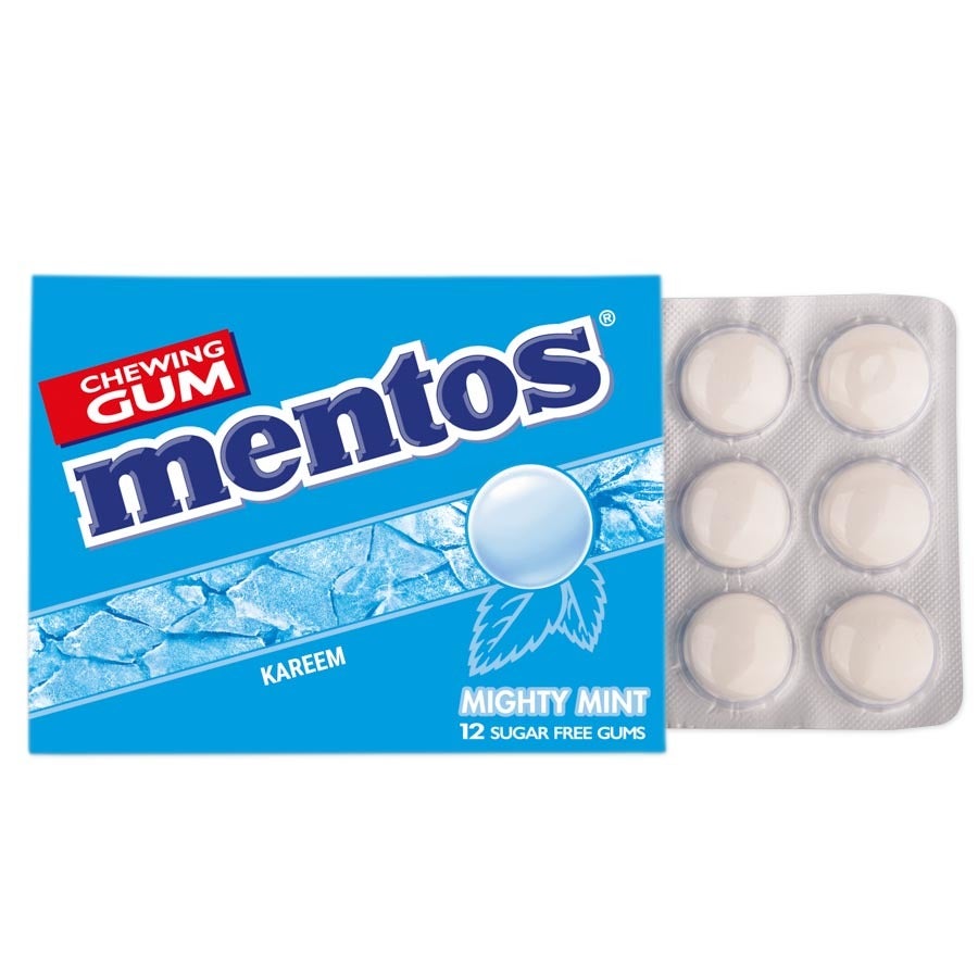 Mentos chewing gum - 512 confezioni