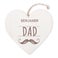 Father's Day - wooden heart
