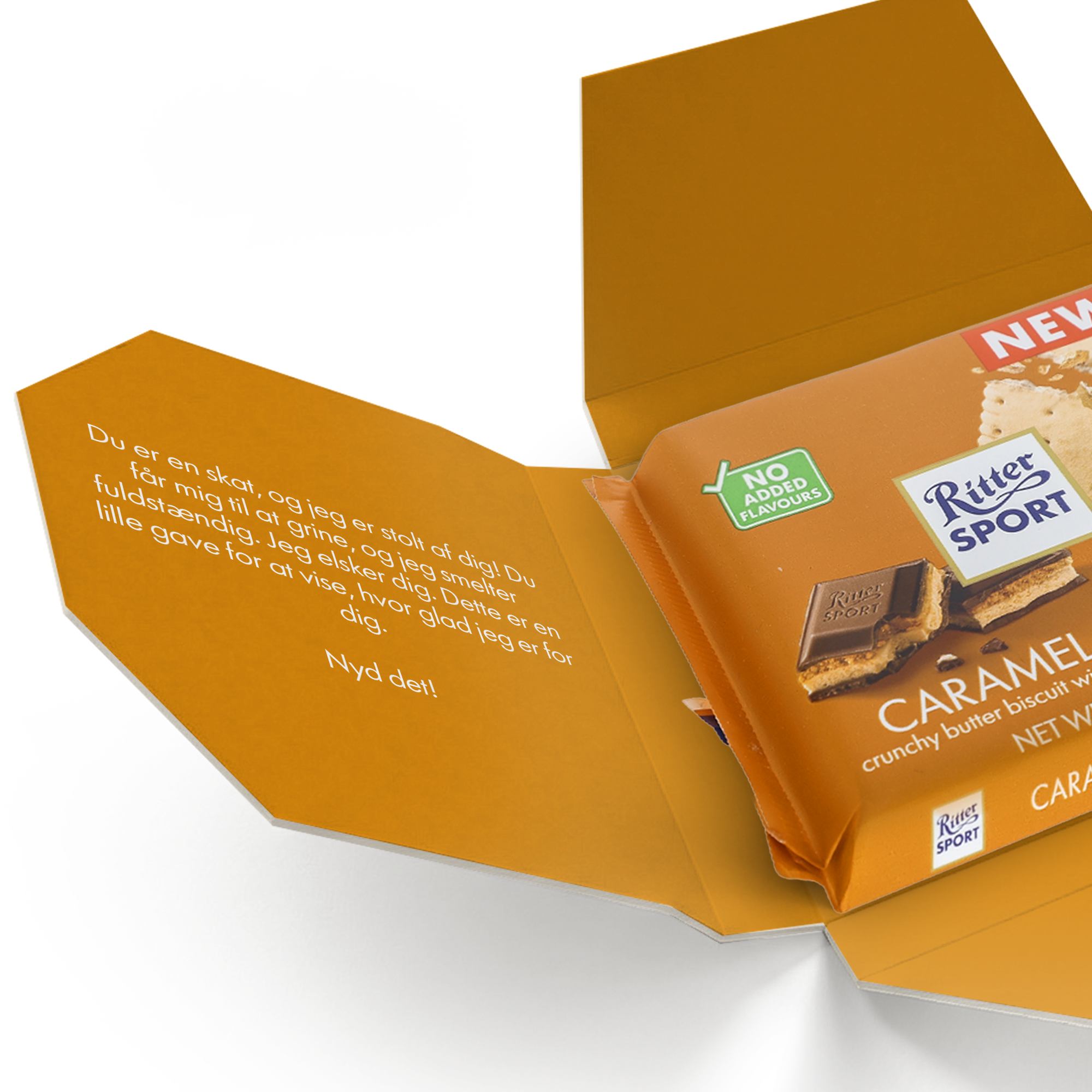 Personlig Ritter Sport chokolade