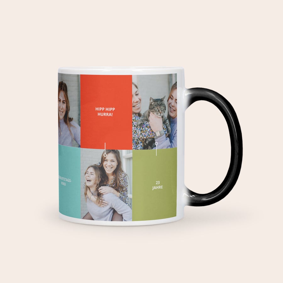 Zaubertasse mit Foto Zaubertasse mit Foto