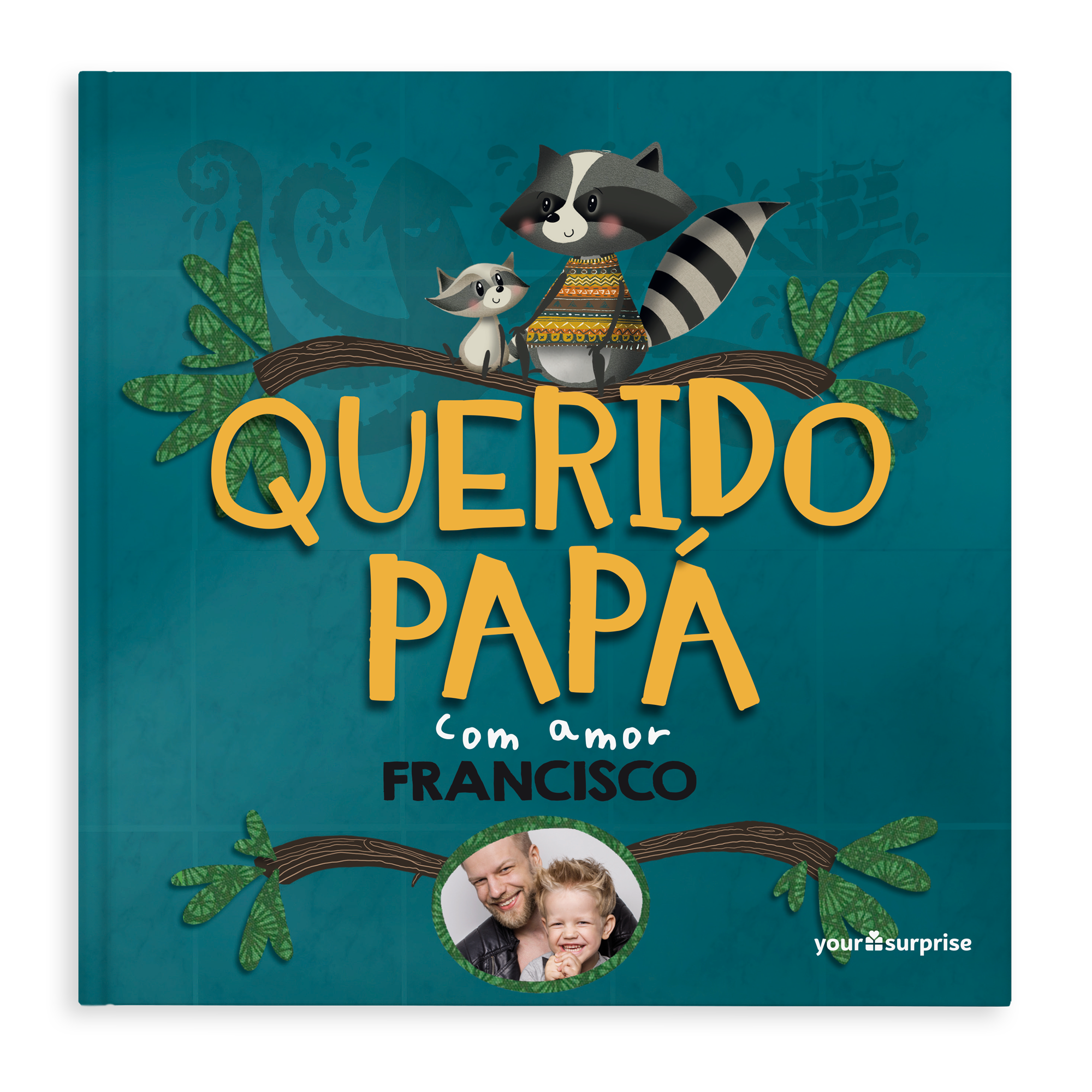 Livro personalizado - Querido papai
