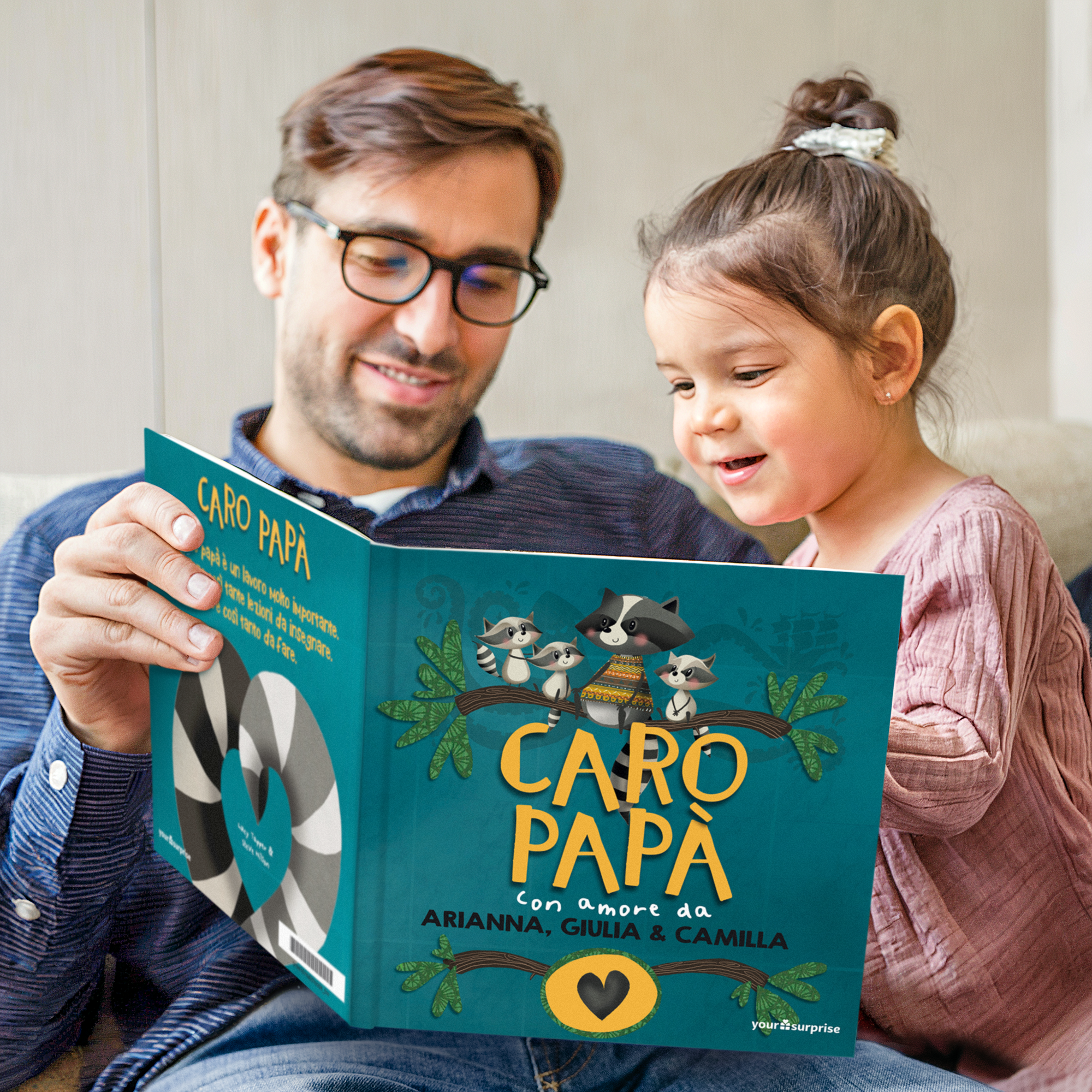 Caro Papà - Libro Personalizzato