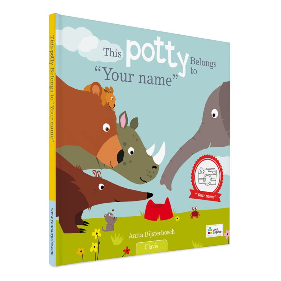 Personalised book - Potty book