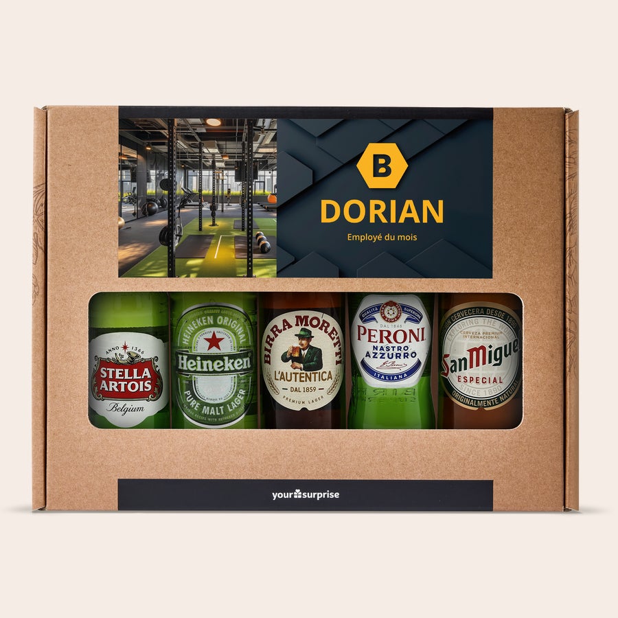 Coffret bière personnalisé - Fête des Pères Coffret bière personnalisé - Fête des Pères