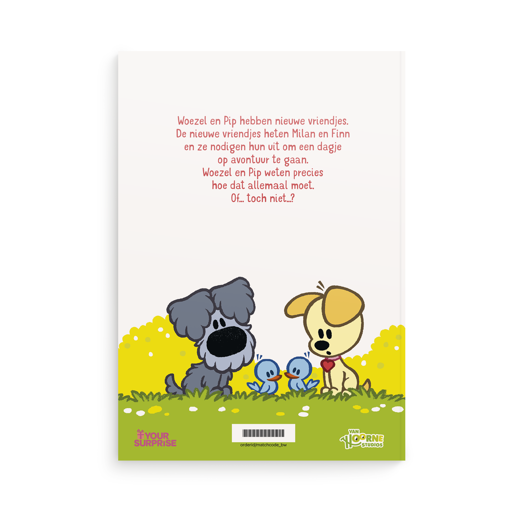 Boek "Woezel & Pip & vriendje(s) XL" personaliseren