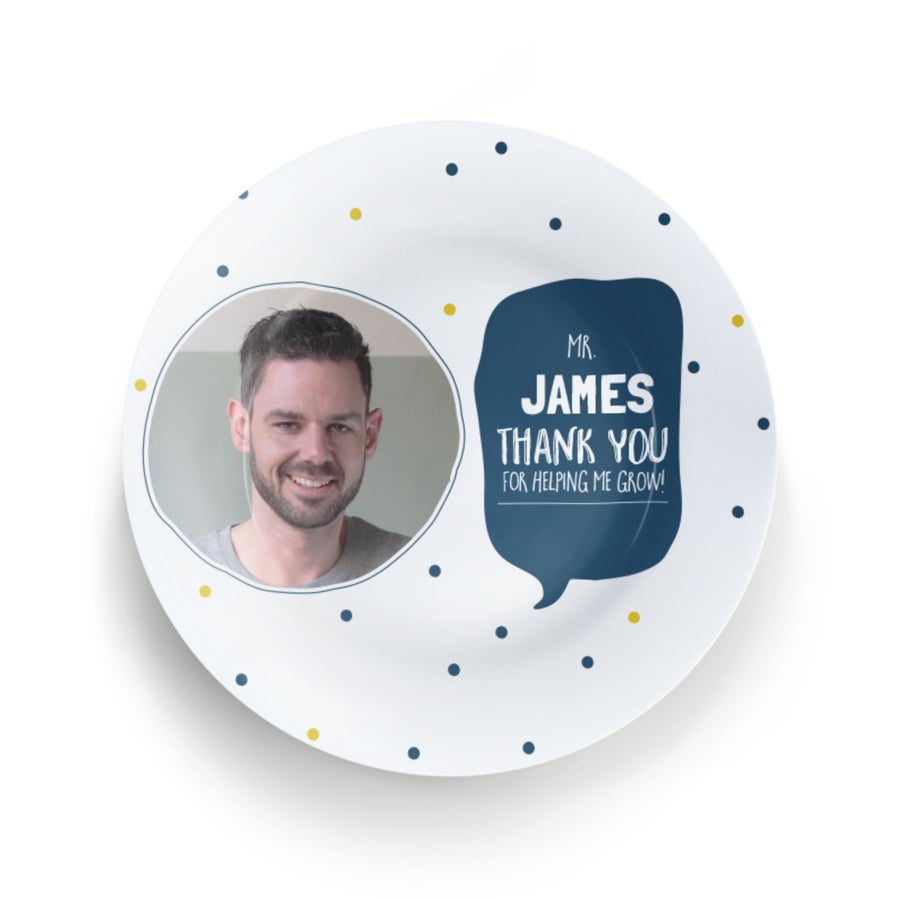 Personal Plate for Teachers