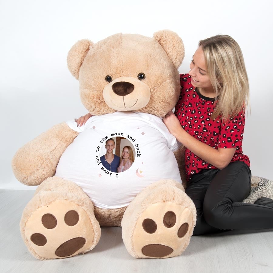 geant nounours en peluche