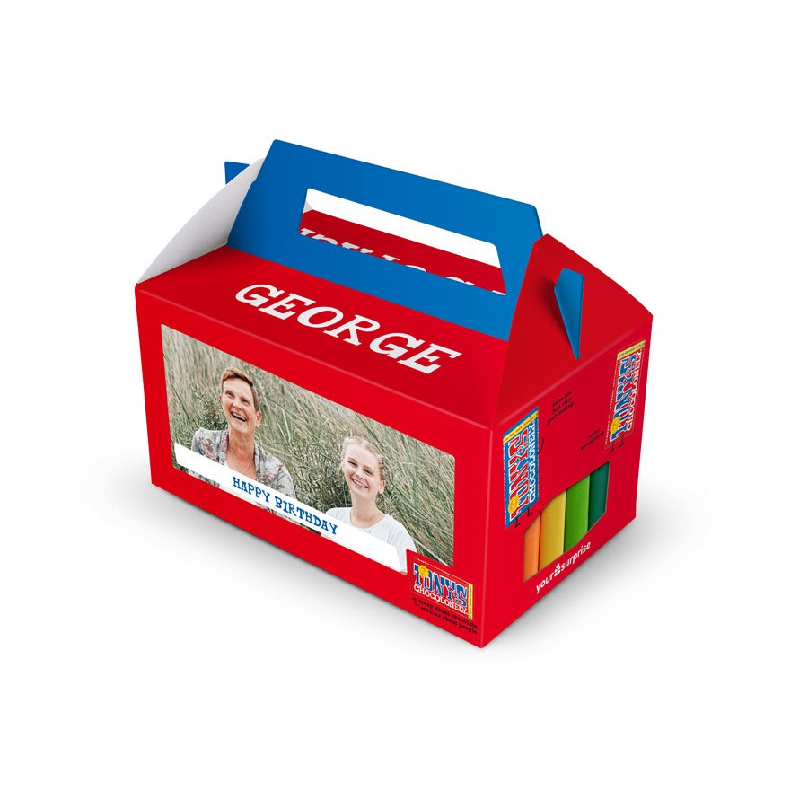 Personalised Tony Chocolonely Chocolate Gift Box