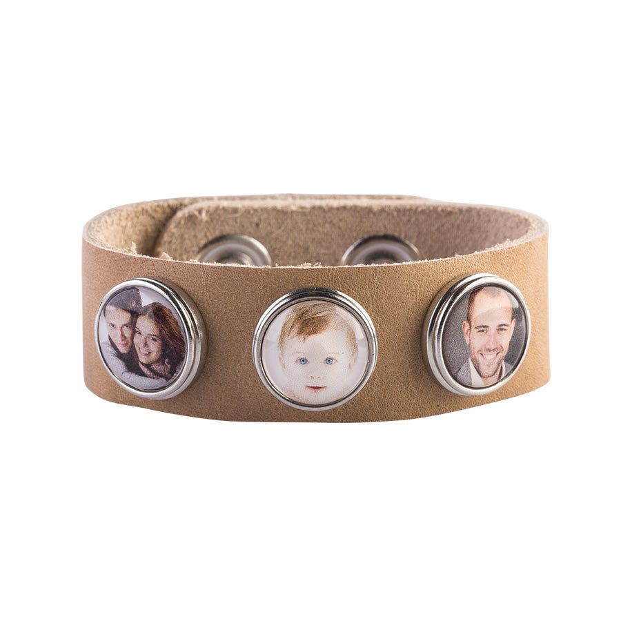 Klik Armbånd Large - Beige (1)