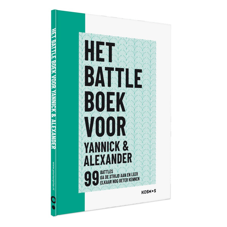 Het Battle boek voor vrienden personaliseren Het Battle boek voor vrienden personaliseren