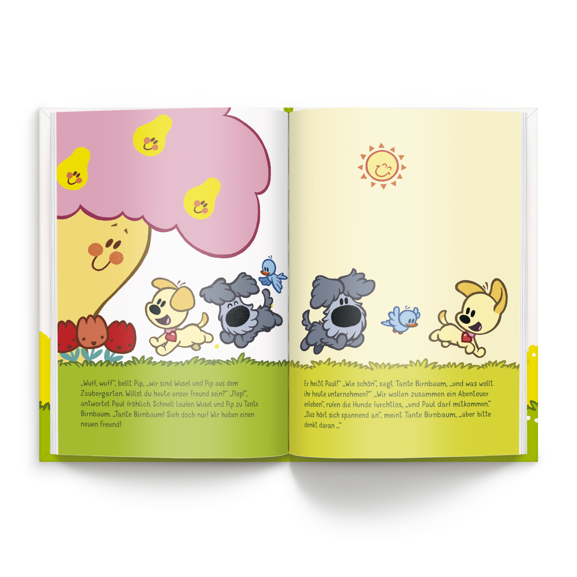 Kinderbuch  Wusel & Pip personalisieren