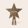 Artificial Christmas tree with personalised wooden star topper Artificial Christmas tree with personalised wooden star topper