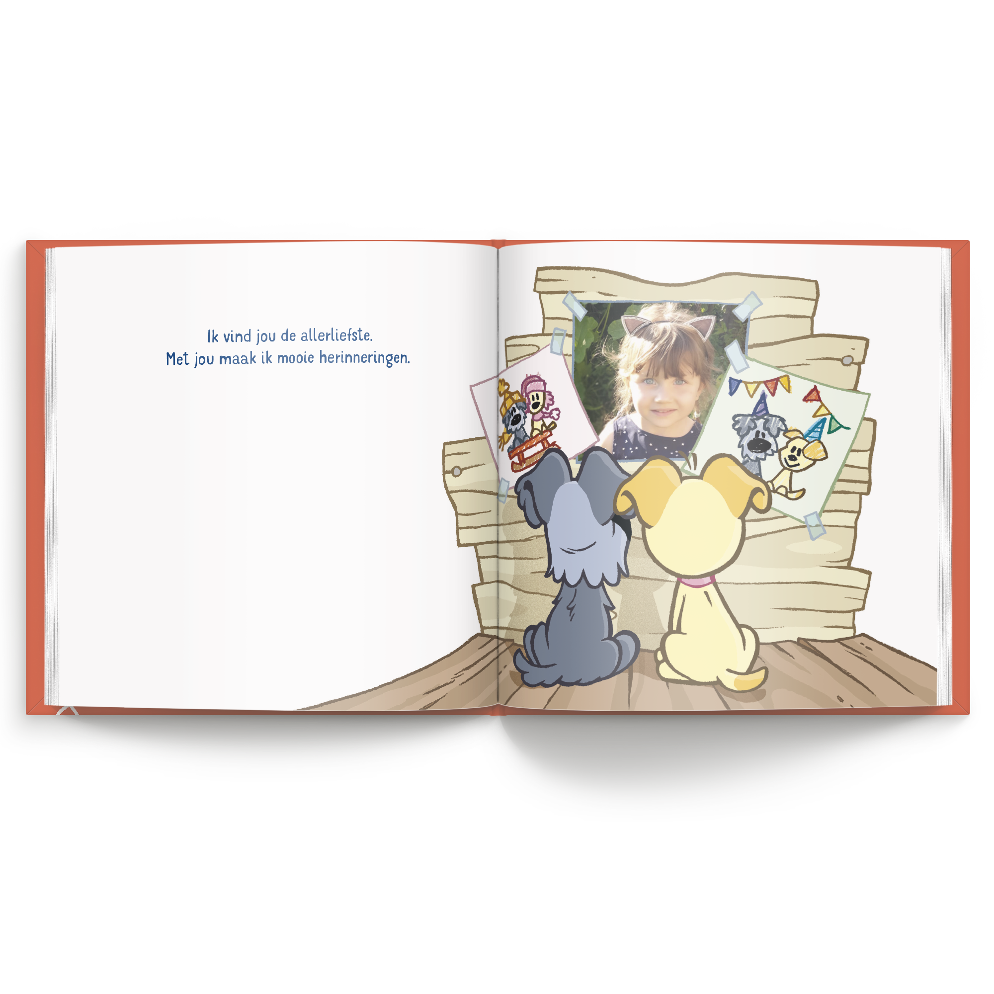 Boek "Woezel & Pip - Jij bent de allerliefste" met naam