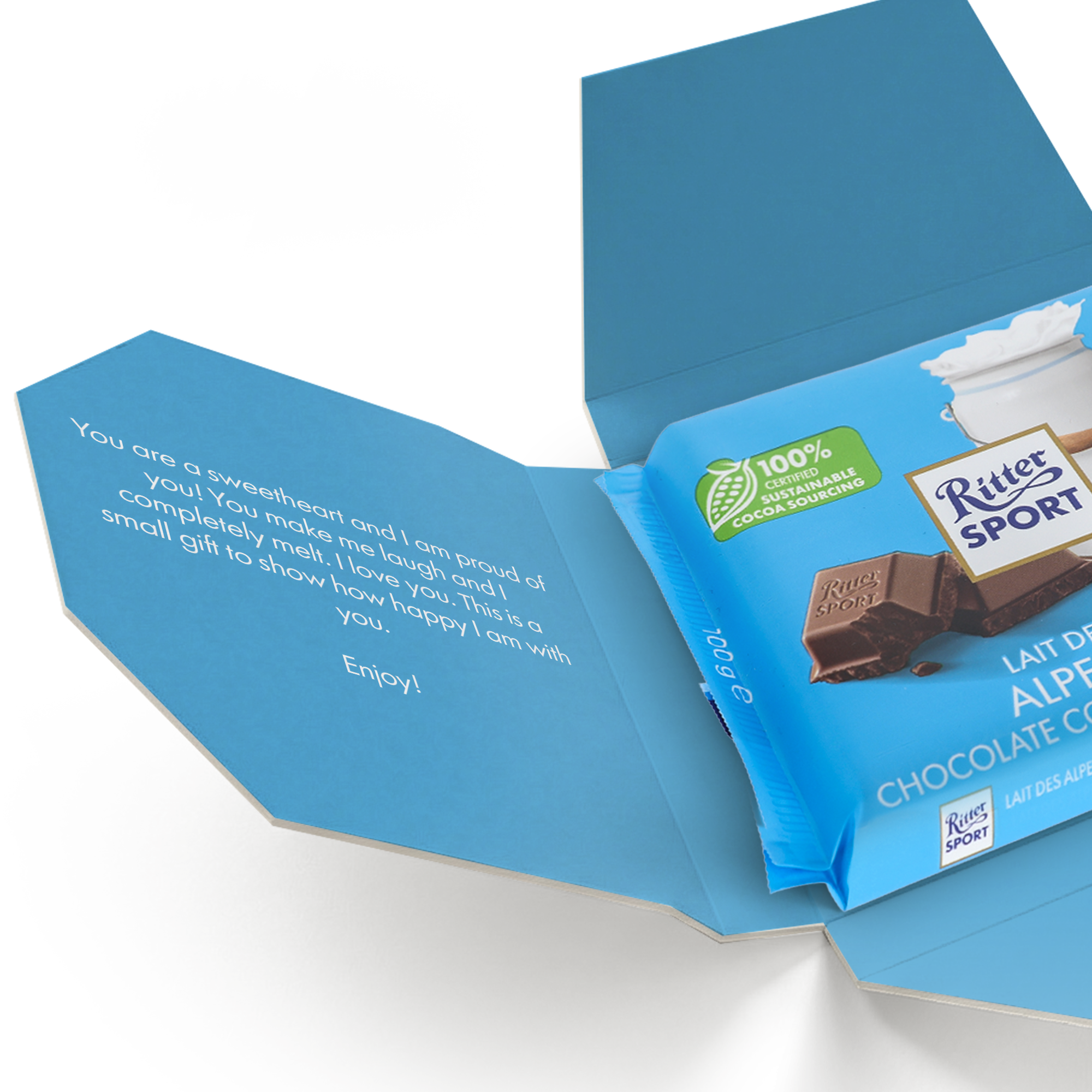 Personalizovaná Ritter Sport čokoláda