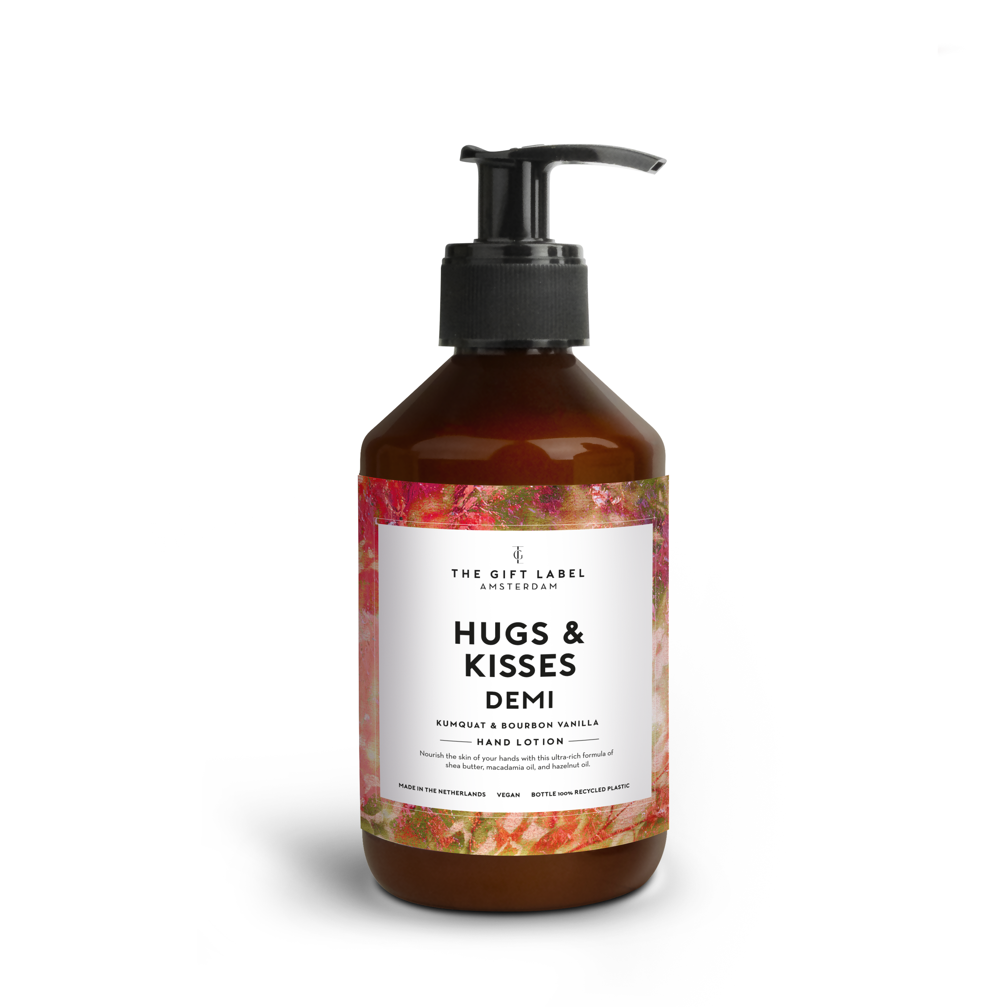 Unikatowy krem do rąk Hugs & Kisses z personalizowaną etykietą z tekstem