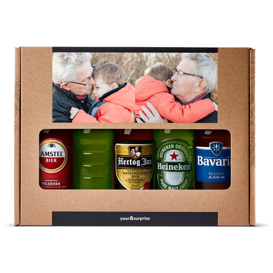 Personalised beer gift set - Father's Day