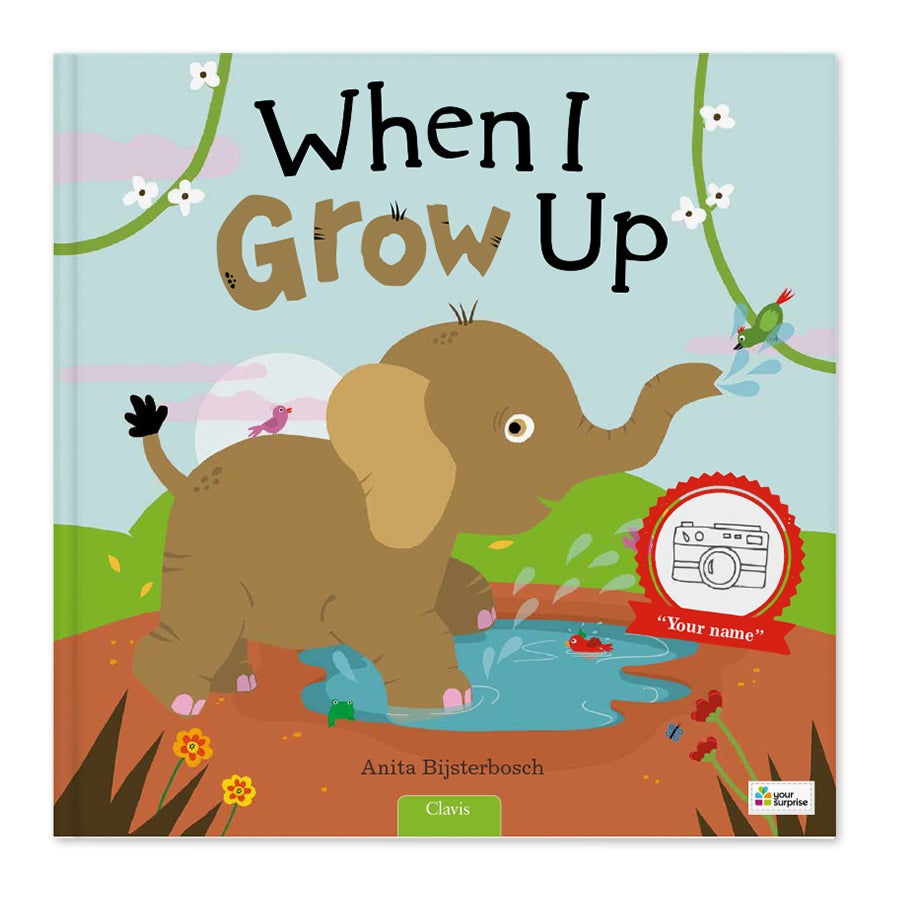 Personalised children's book - When I Grow Up - Hardcover