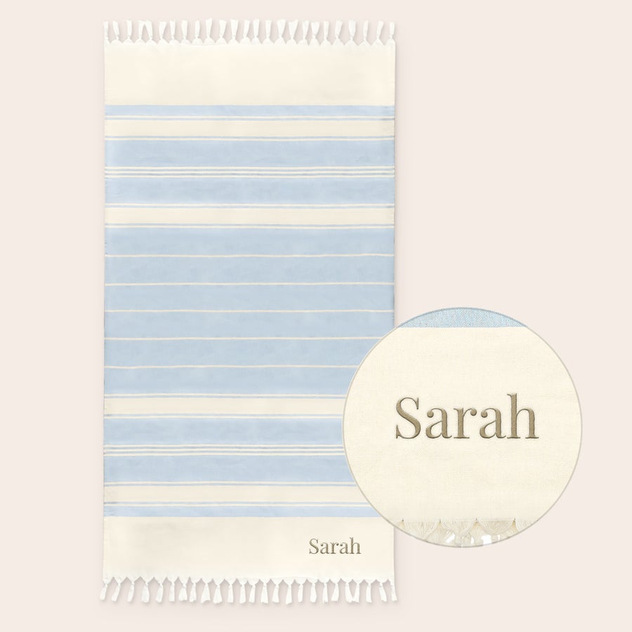 Serviette de hammam personnalisée Serviette de hammam personnalisée