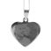 Pendant - Heart (Rhodium)