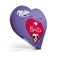 Milka Herz mit Name und Foto