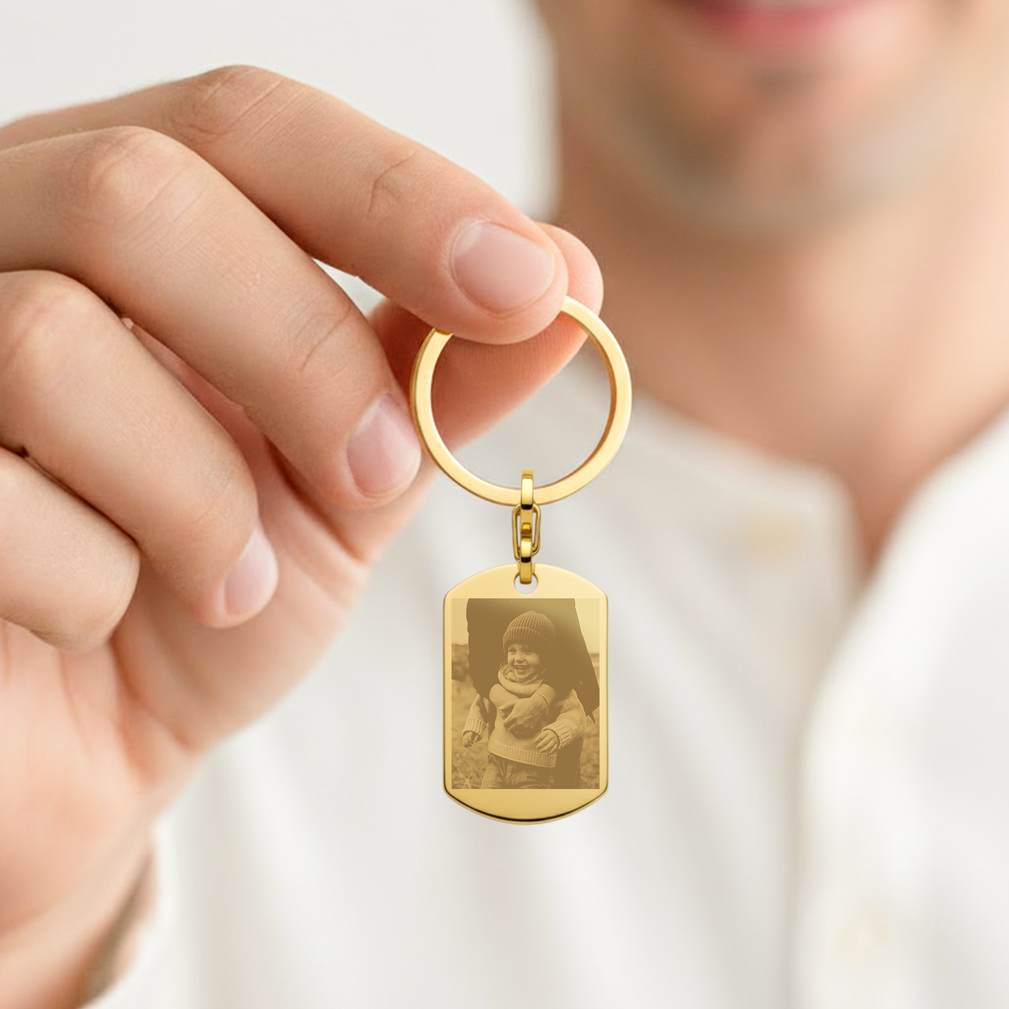 Sleutelhanger graveren
