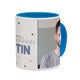 Tasse mit Foto - Blau