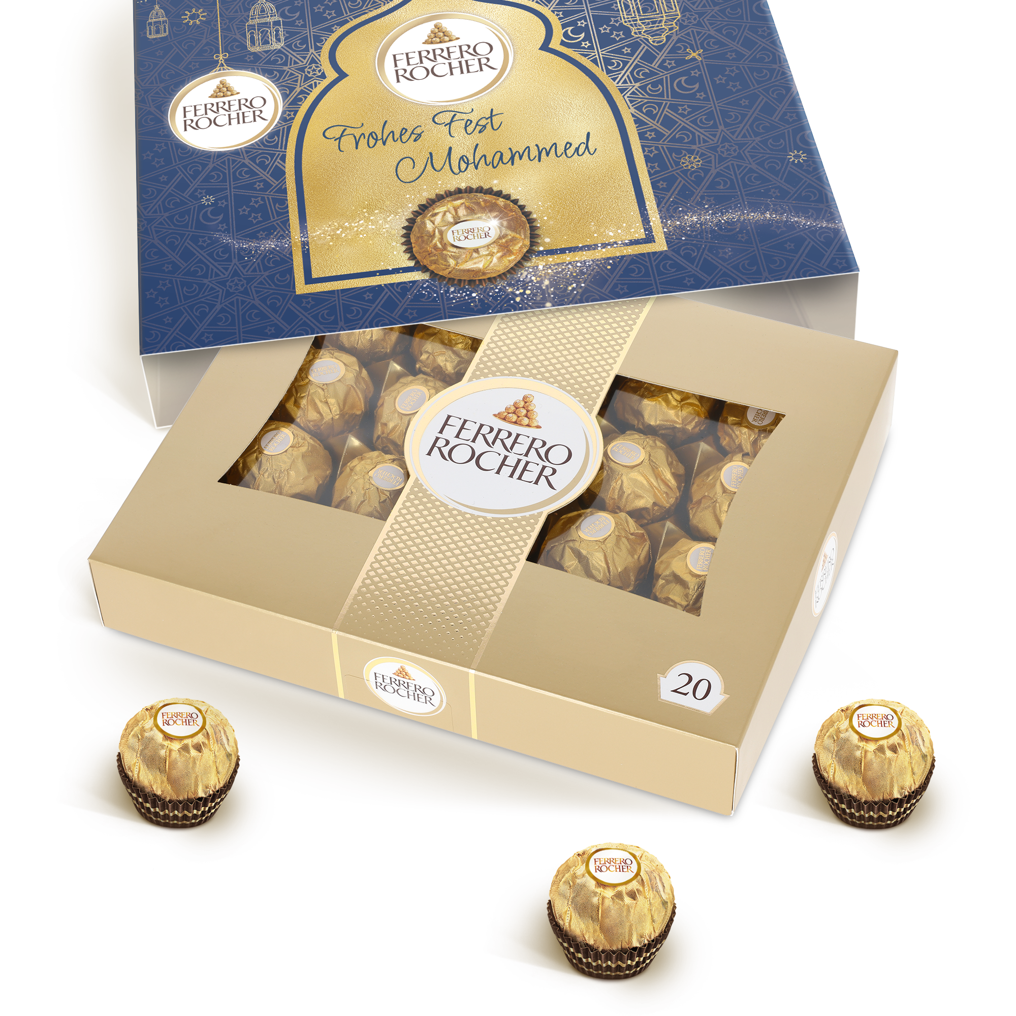 Ferrero Rocher Ramadan personalisiert