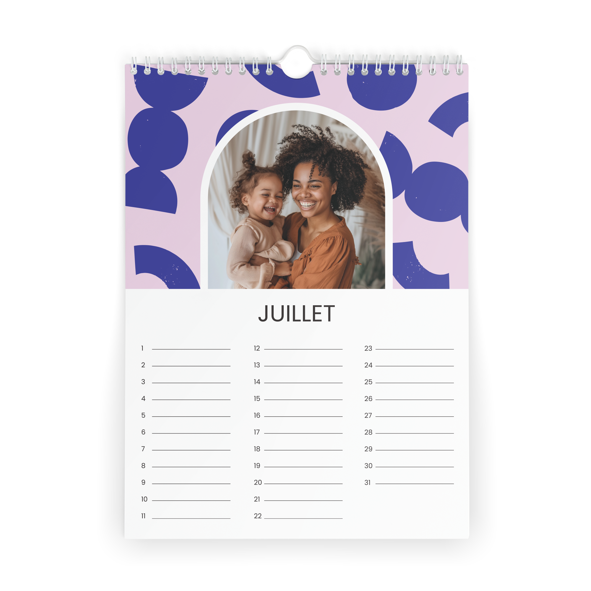 Calendrier anniversaire