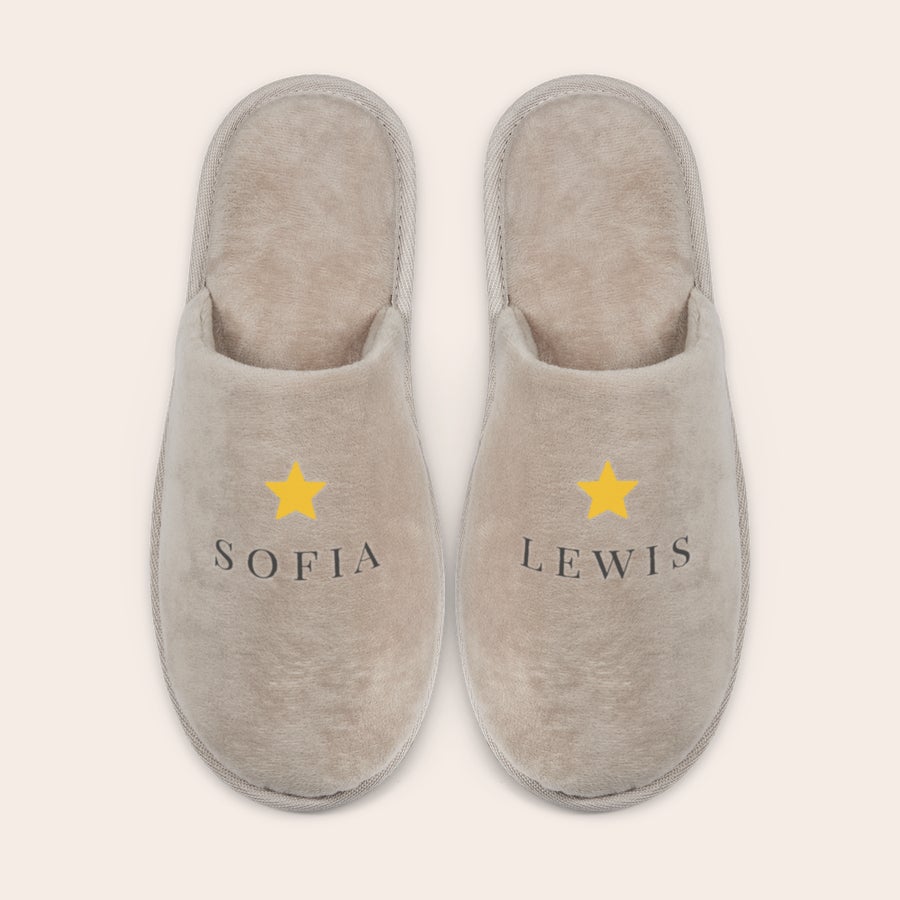Pantuflas personalizadas Pantuflas personalizadas