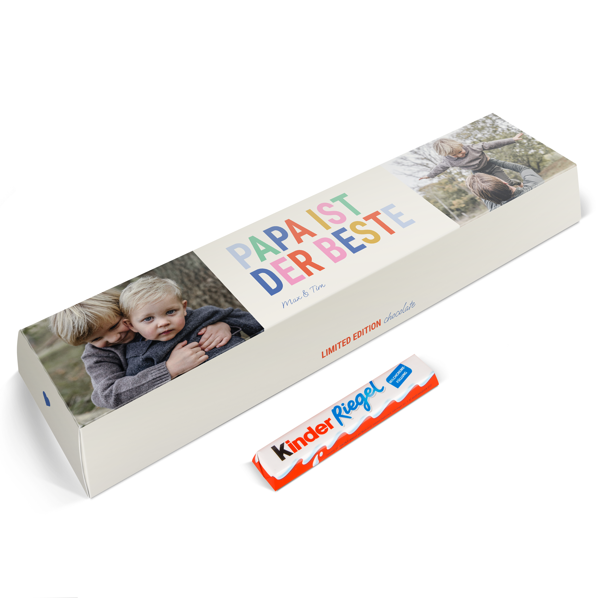 Personalisierte XXL-kinder Riegel