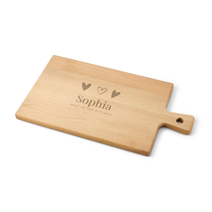 Personalised wooden breadboard - Mother's day Personalised wooden breadboard - Mother's day
