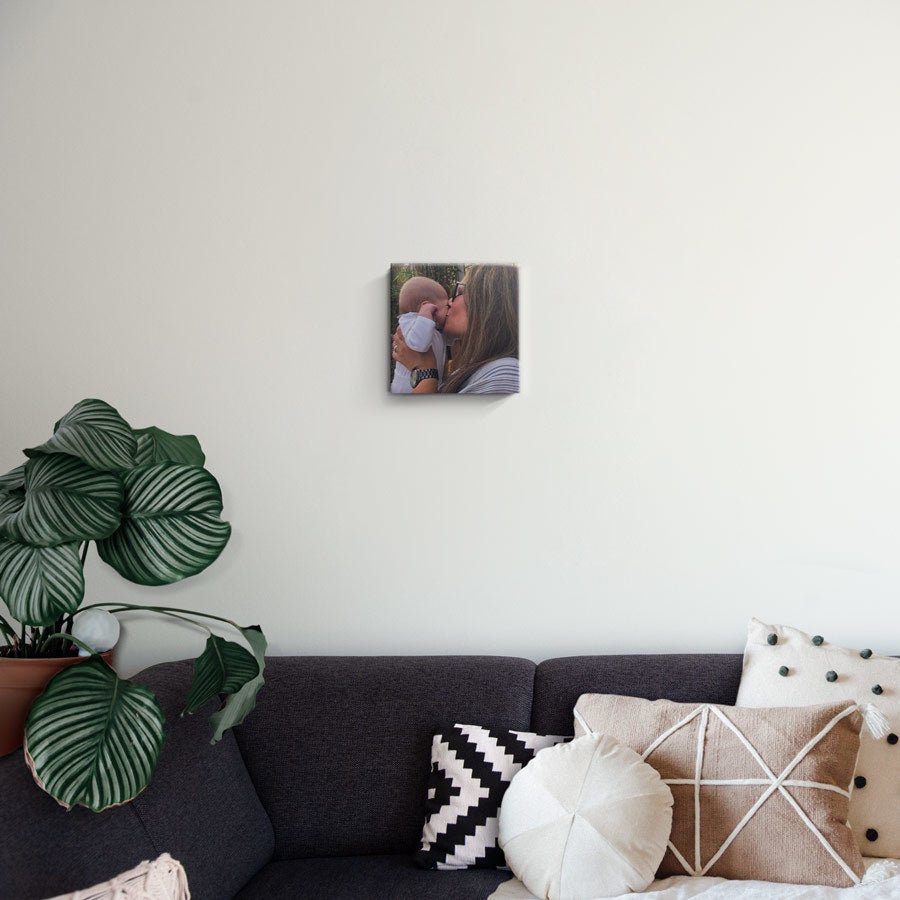 Personalised photo canvas