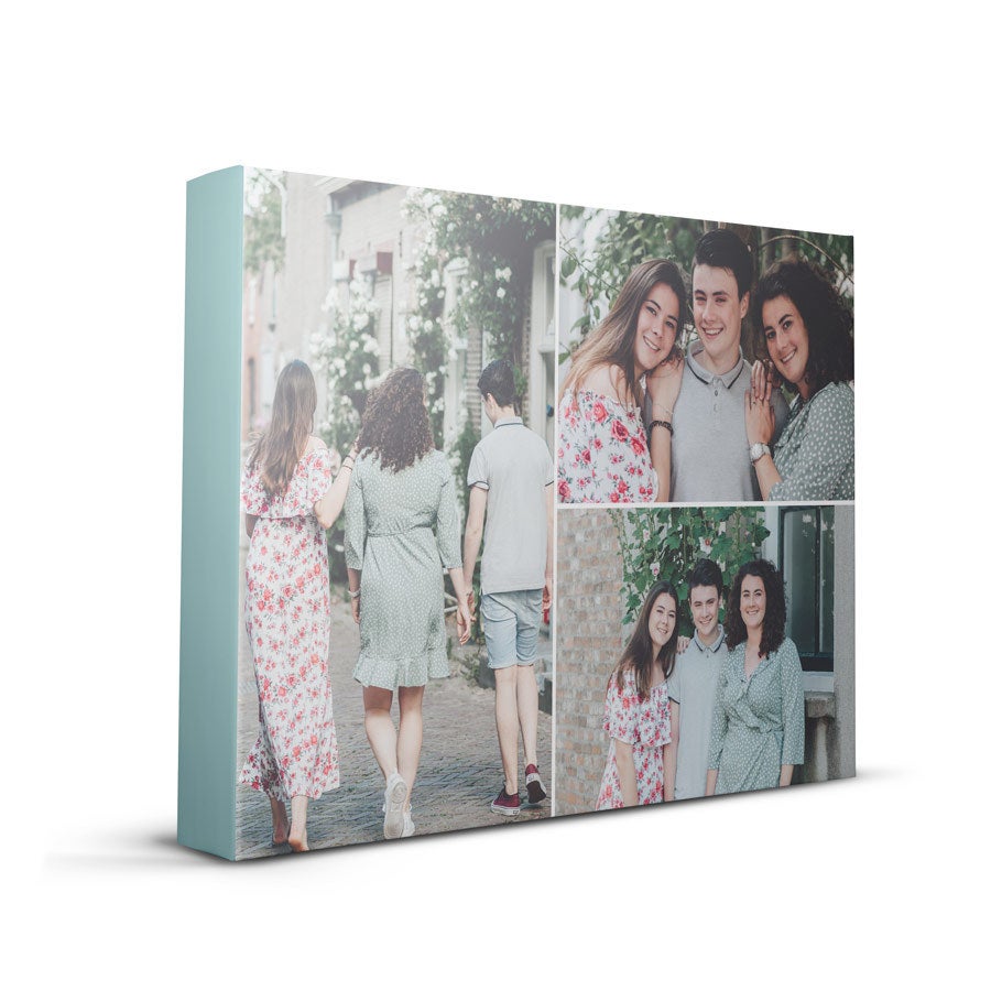 Personalised photo canvas