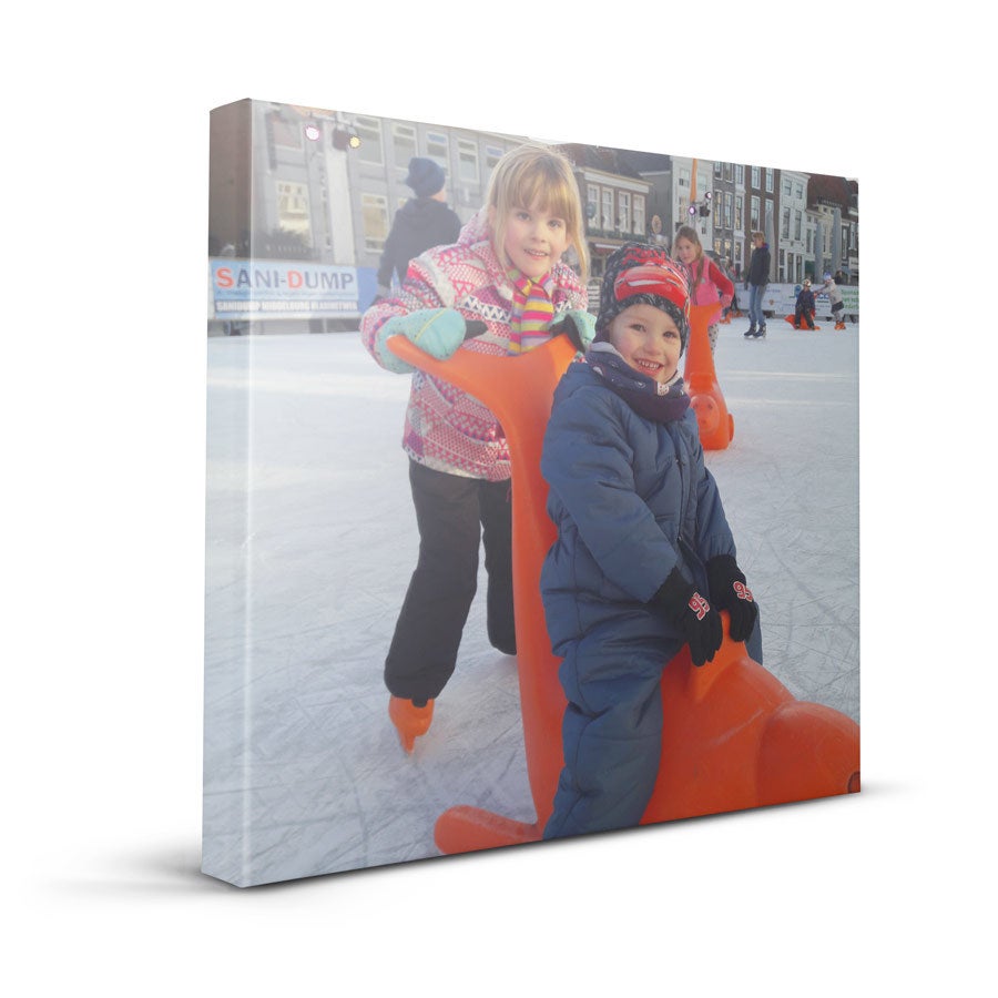 Personalised photo canvas