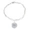 Bracelet gravé argent - Charm petite fille