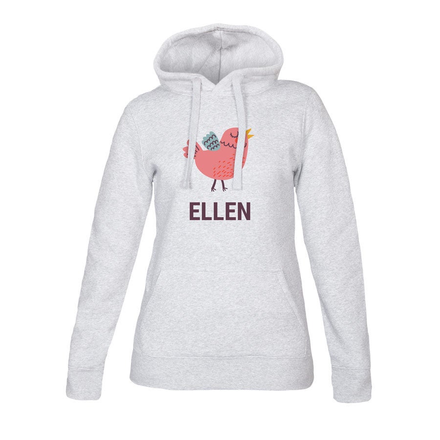 Personalised hoodie Women Grey S