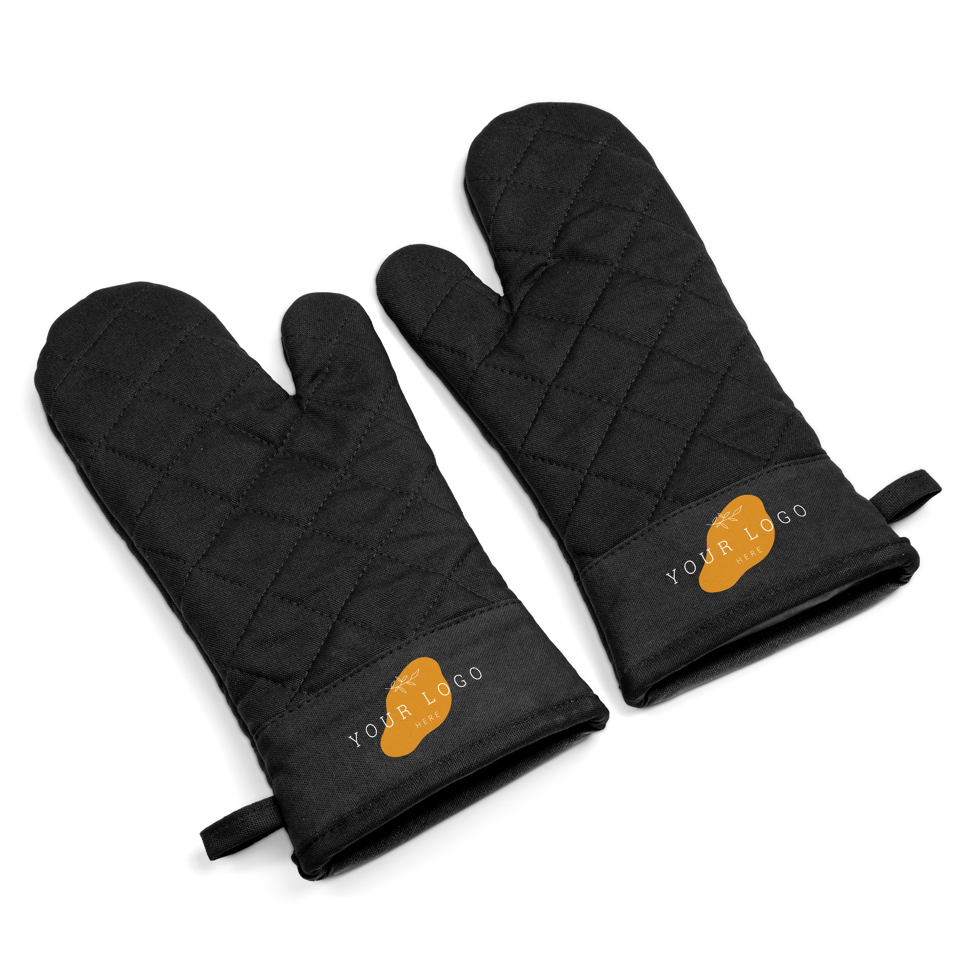 Personalised oven gloves set