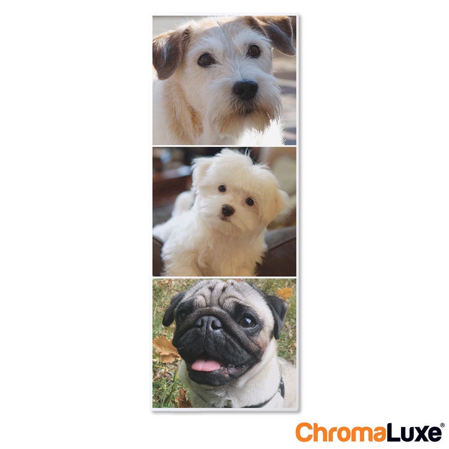 Aluminiowe odbitki - bia�e (Chromaluxe)