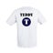 T-shirt sportiva da uomo - Bianco - S