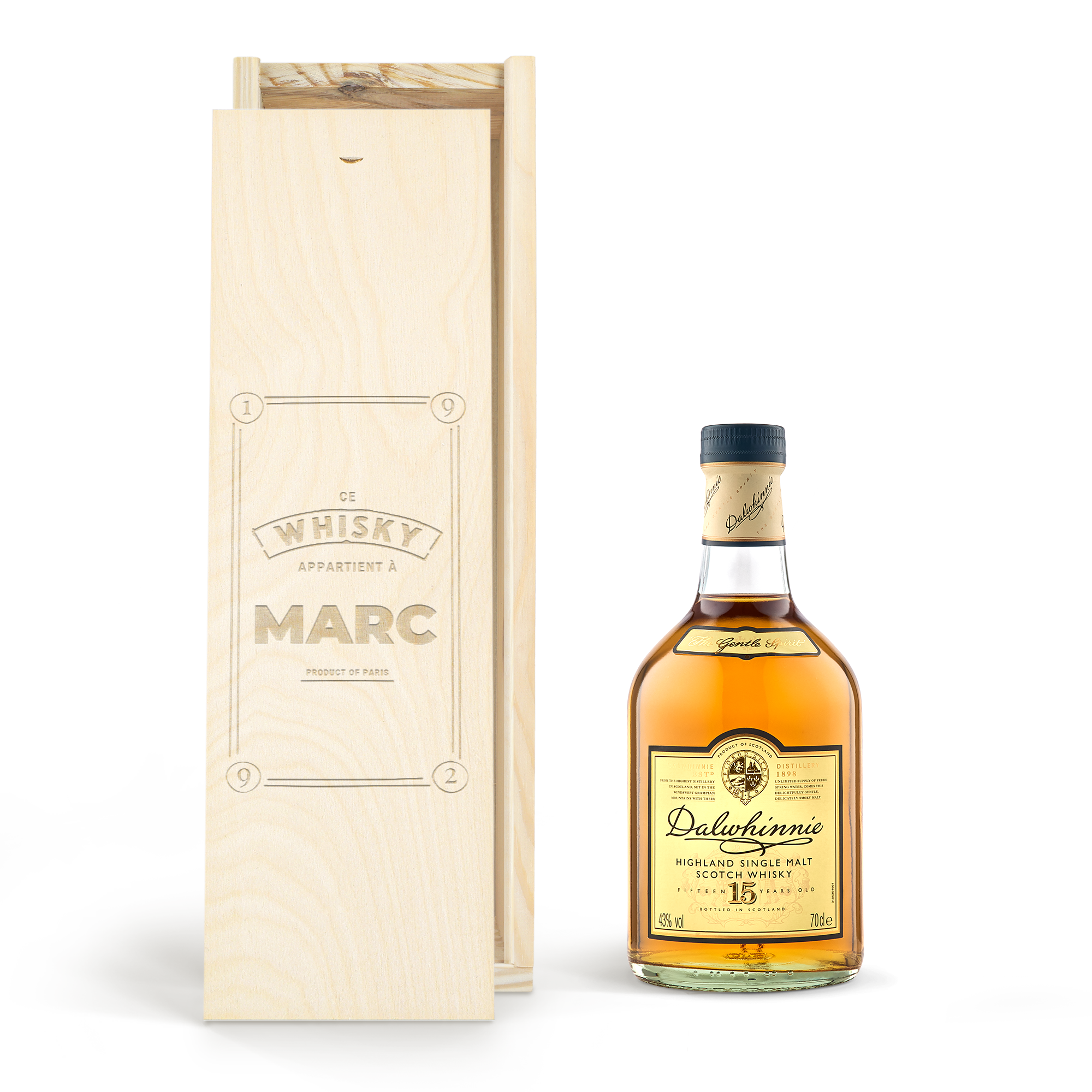 Coffret whisky personnalisé - Highland Park 12 ans