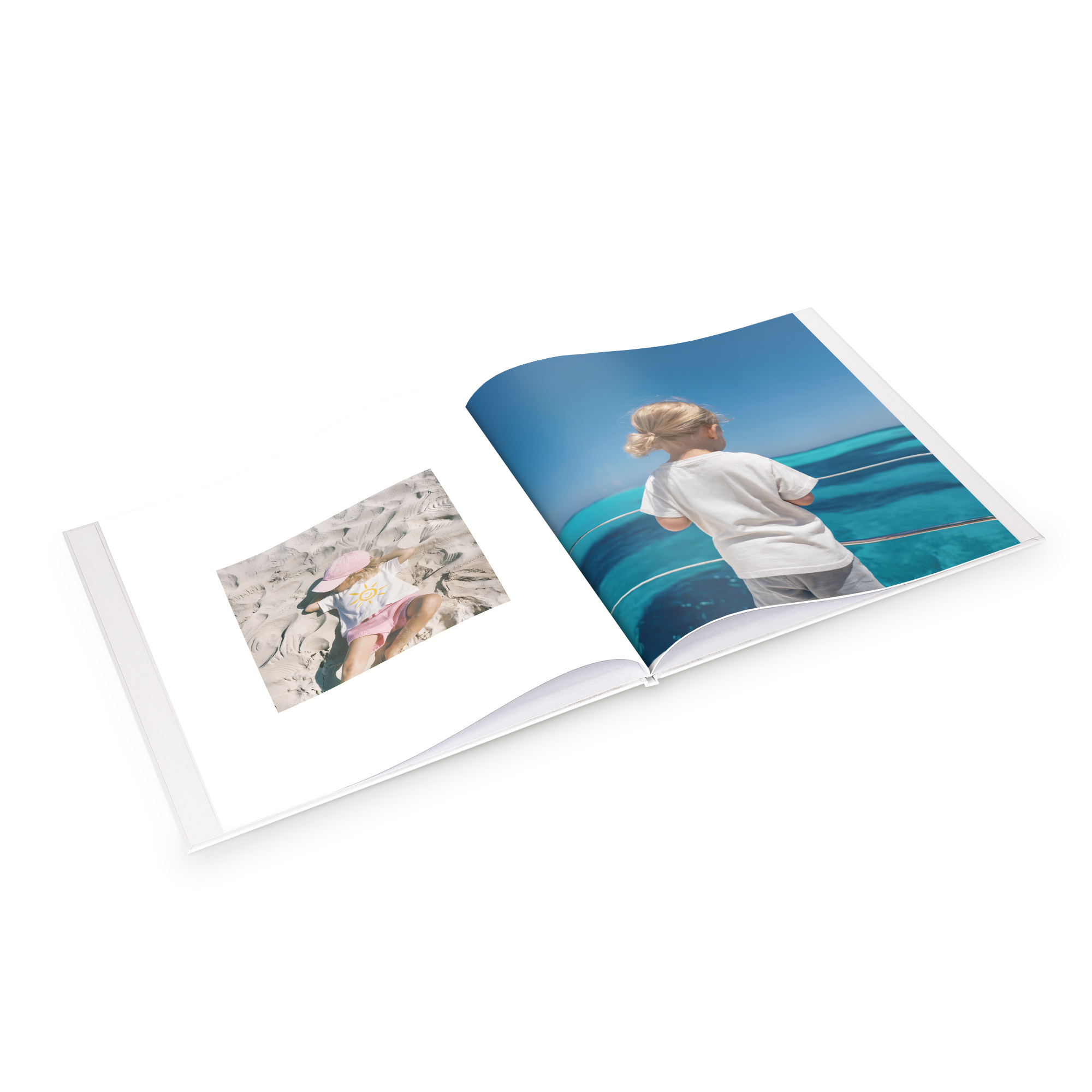 Álbum de fotos personalizado das férias