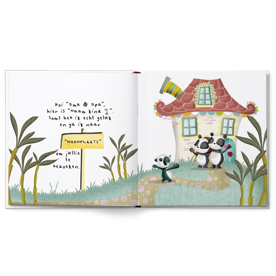 Boek voor Grootouders met naam