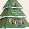 Personalisierter Weihnachtsbaum aus Papier Basteln Personalisierter Weihnachtsbaum aus Papier Basteln