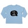 Babyskjorta med tryck - Långärmad - babyblå - 62/68