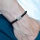 Bracciale con perle personalizzato - Nero - M Bracciale con perle personalizzato - Nero - M