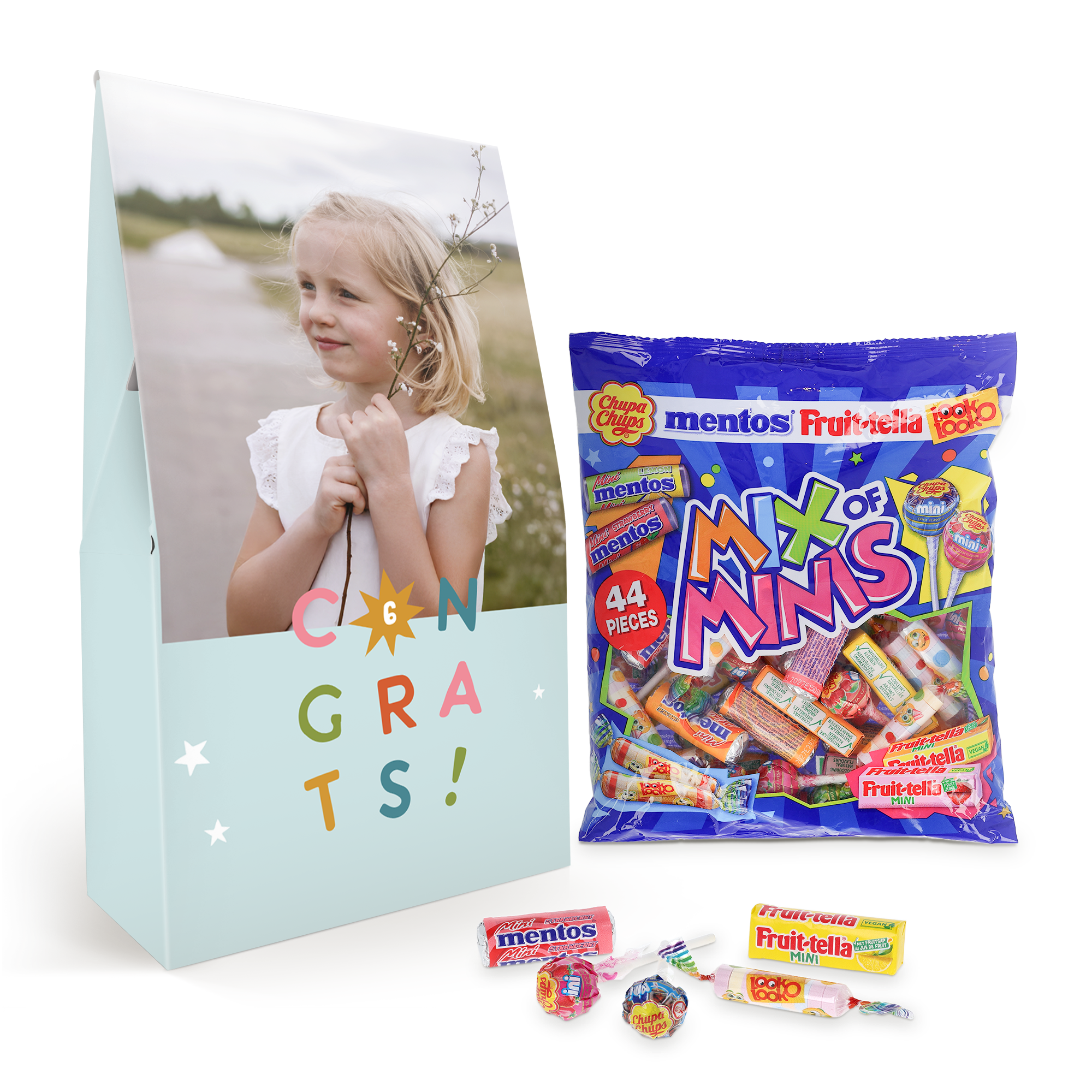 Fruit-tella candy mix