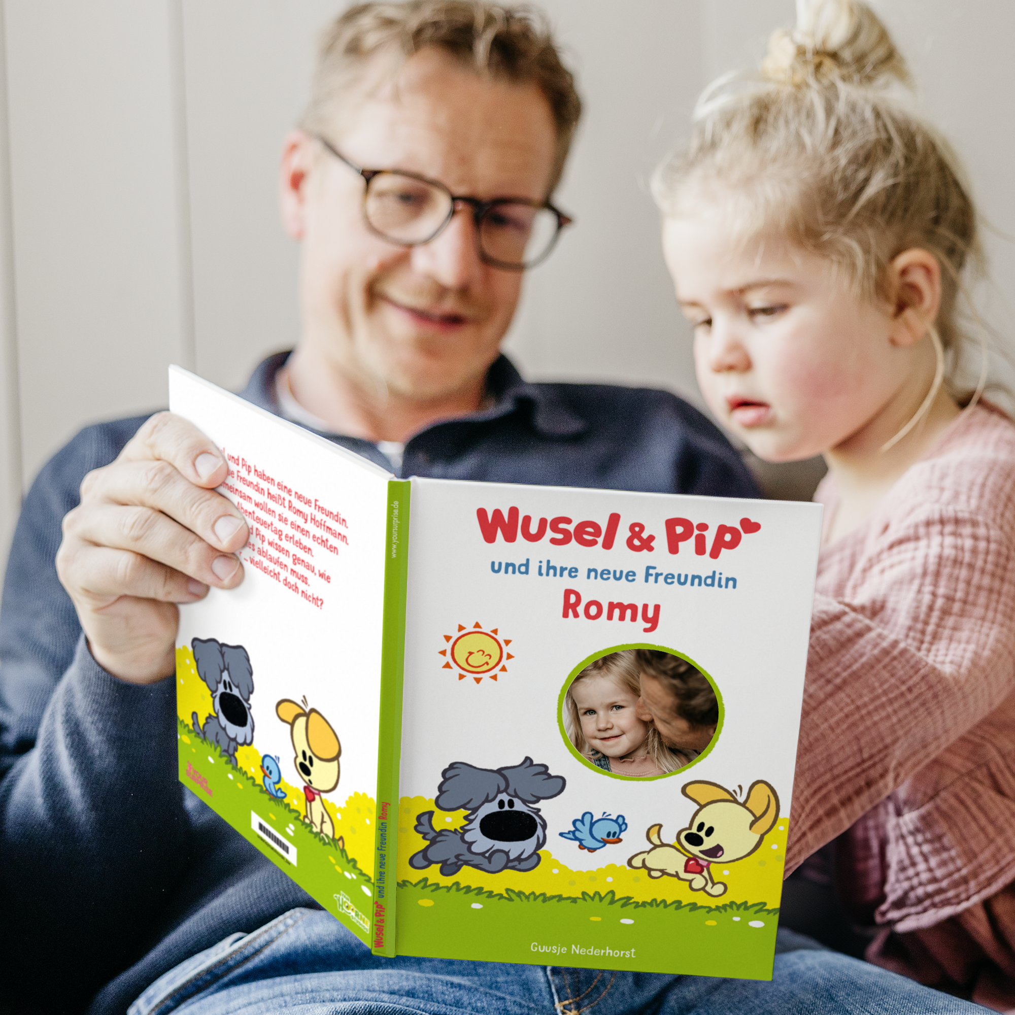Kinderbuch  Wusel & Pip personalisieren